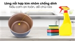 Nồi cơm nắp gài Sunhouse SHD8606 1.8 lít